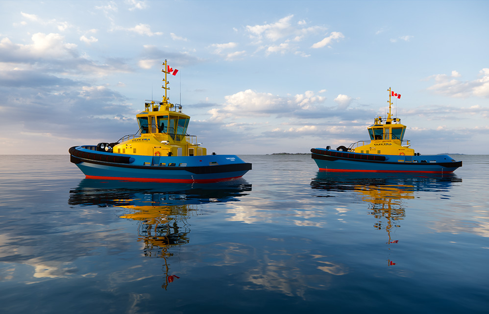 SAAM Towage enters a new era with its first 100% electric tugboats