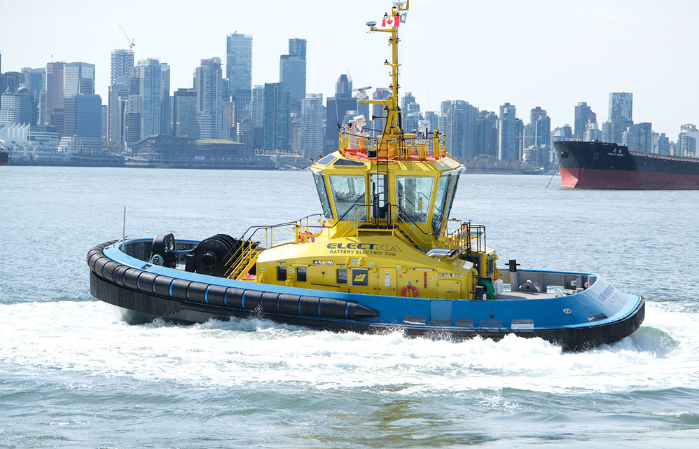 SAAM presenta en Vancouver su flota de remolcadores