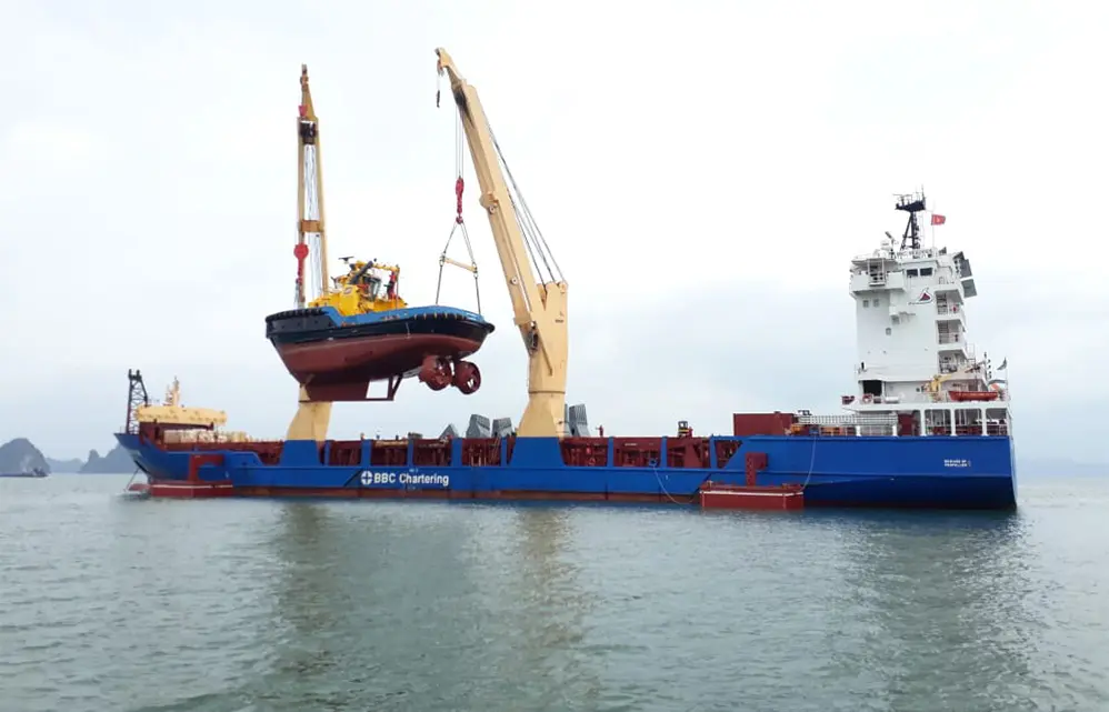 O SAAM Huasteca já está navegando para Veracruz
