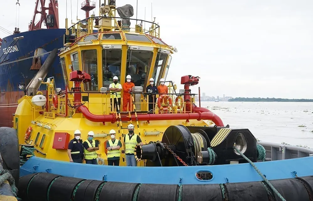 SAAM reafirma su compromiso con Ecuador y recibirá dos nuevos remolcadores para sus operaciones