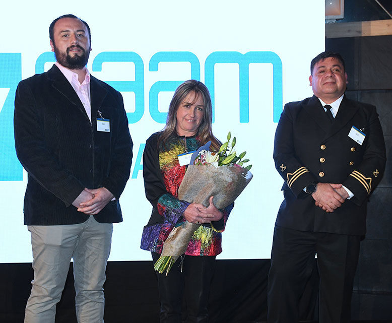 SAAM Towage celebró el bautizo de sus nuevos remolcadores para Chile: Mataquito II y Halcón III