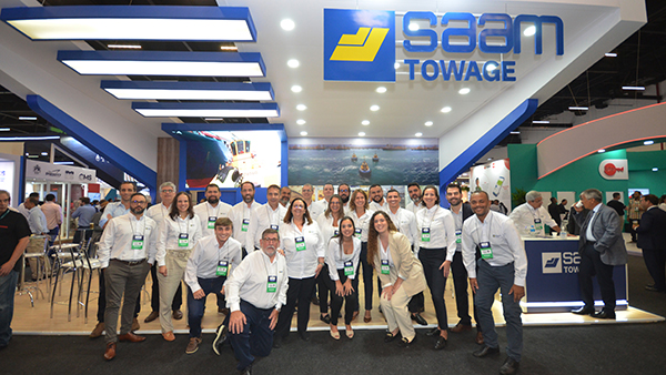A SAAM Towage participou do principal evento  de logística e comércio exterior no Brasil