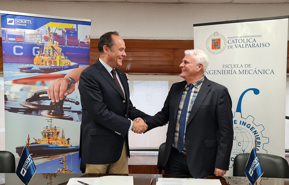 SAAM Towage and PUCV sign alliance to drive innovation