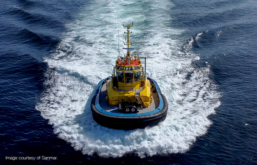 An agreement between ENAP and SAAM will make Chile the first country in Latin America with an electric tugboat