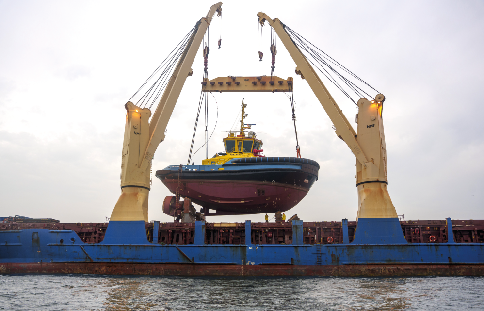 SAAM-Enap Partnership: Latin America’s first electric tug is on its way to Chile