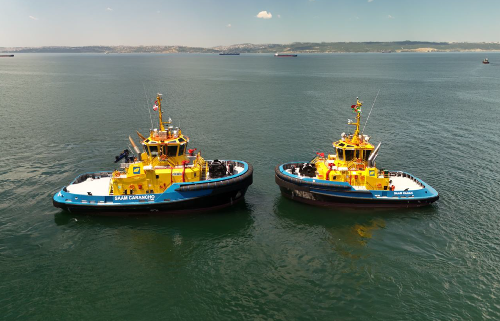 SAAM Receives Two New State-of-the-Art Tugs in Turkey